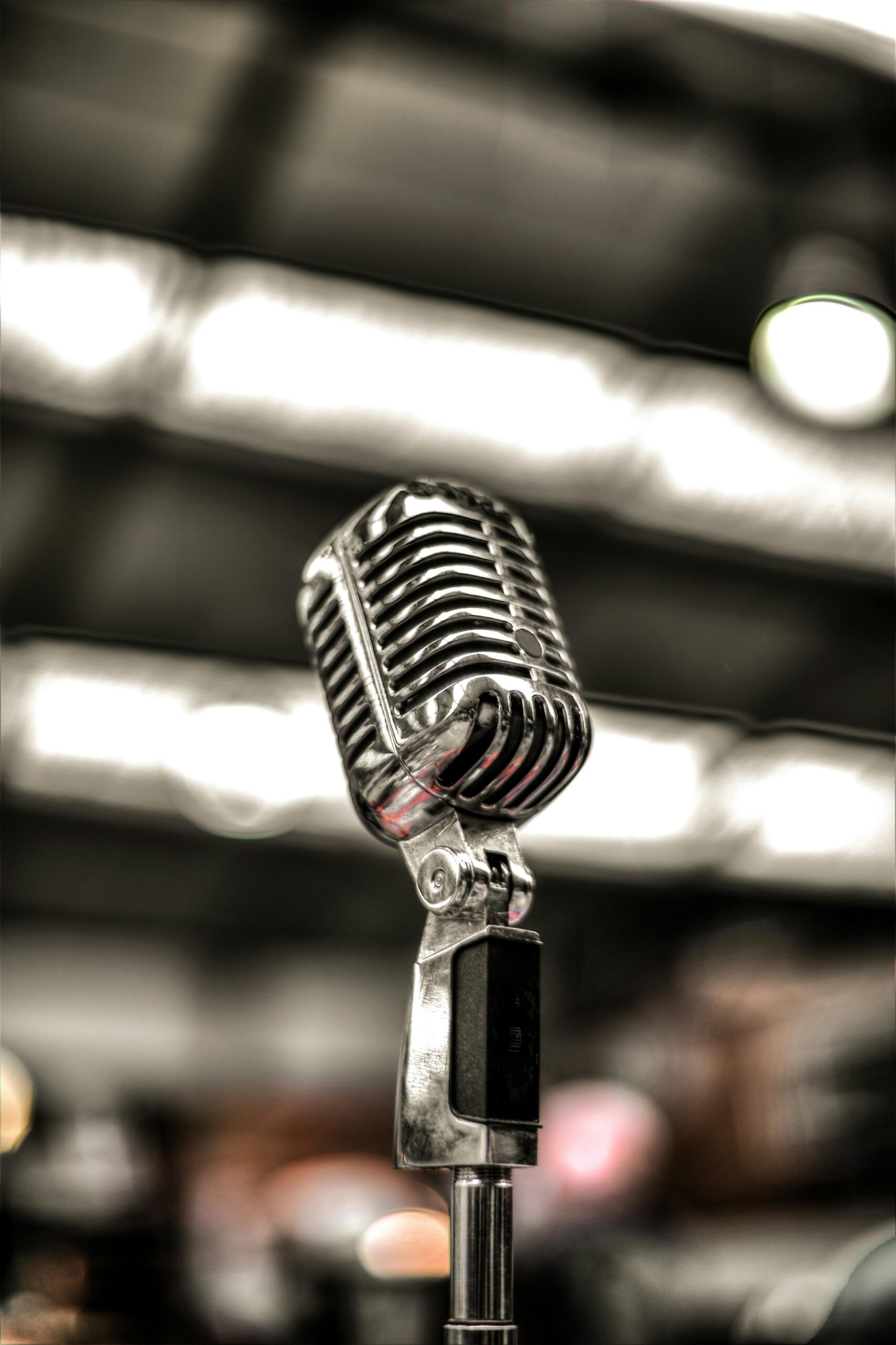 Vintage microphone